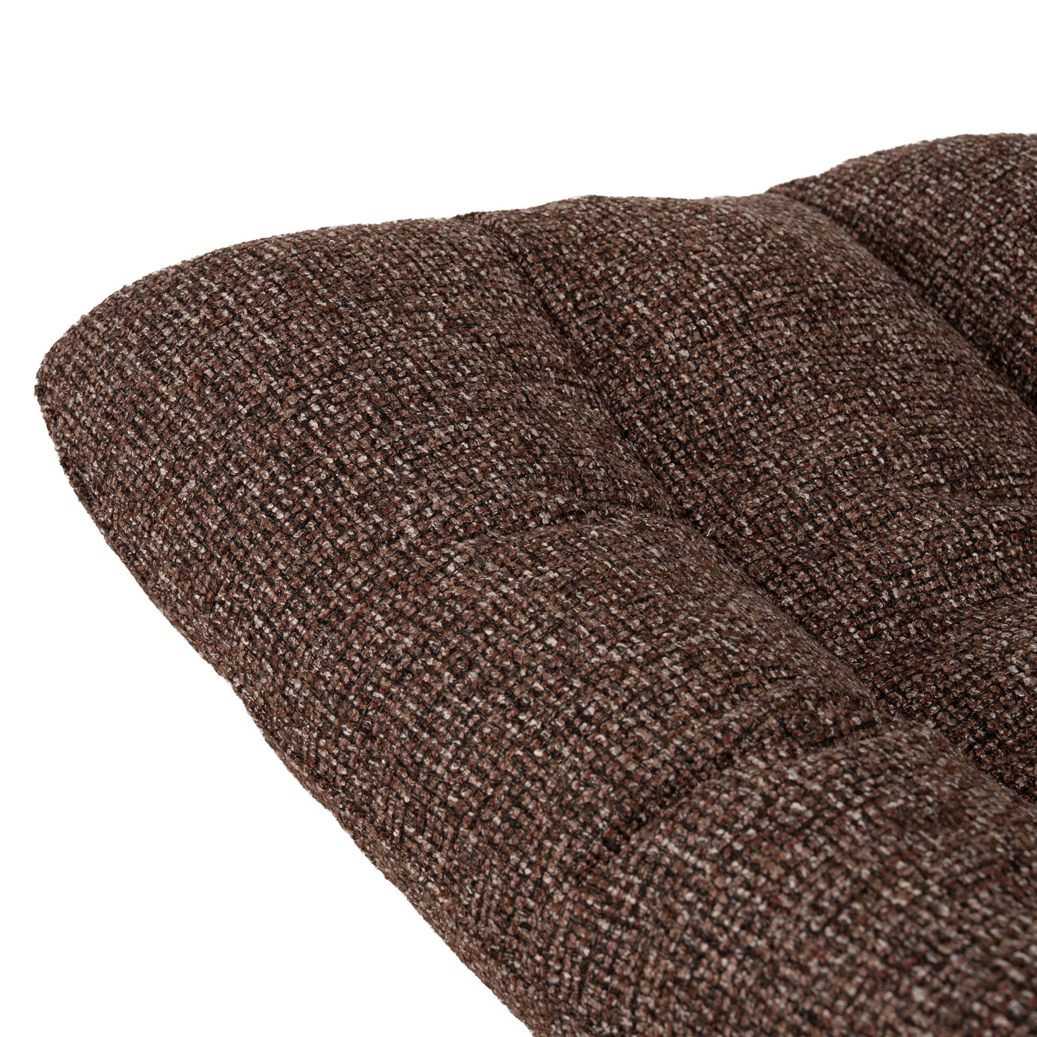 Black Ravello Lounge Chair - Verona Cinnamon Weave