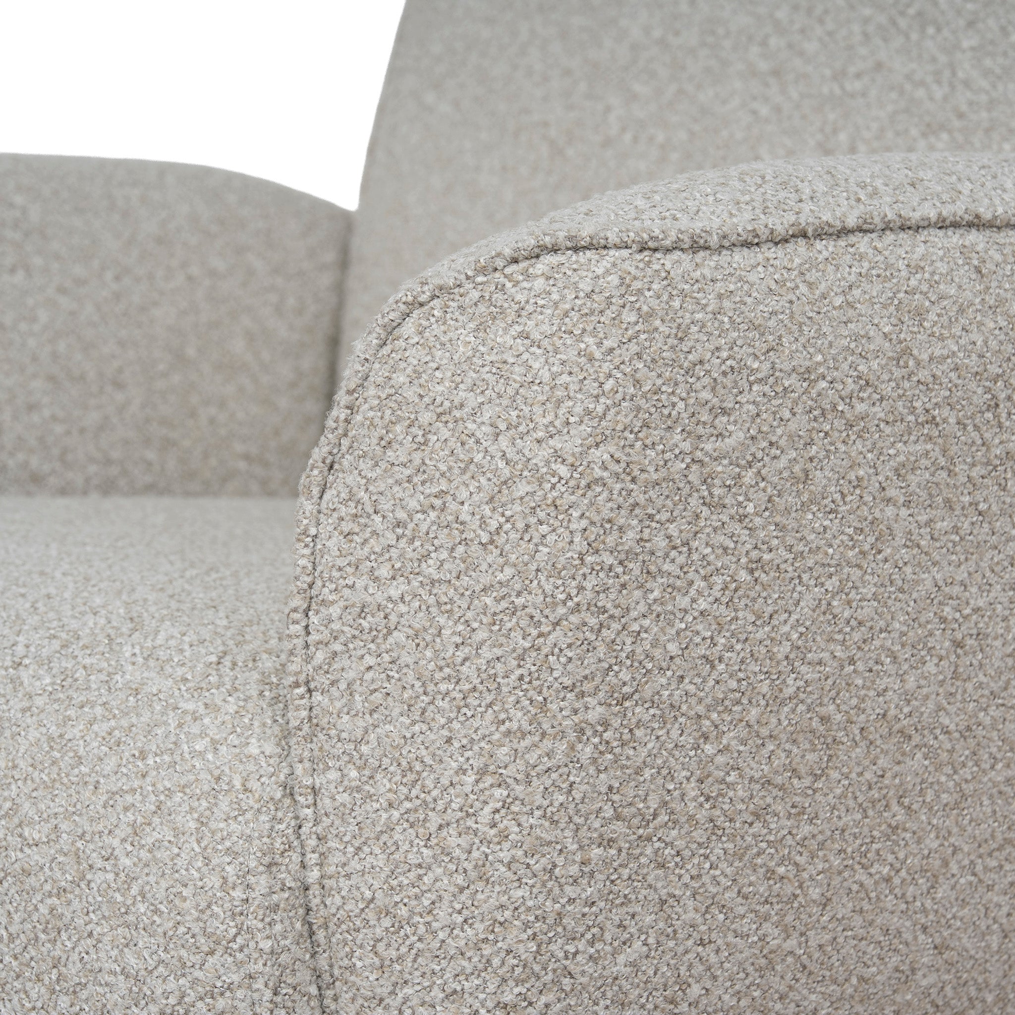 Cream Armchair - Oatmeal Beige