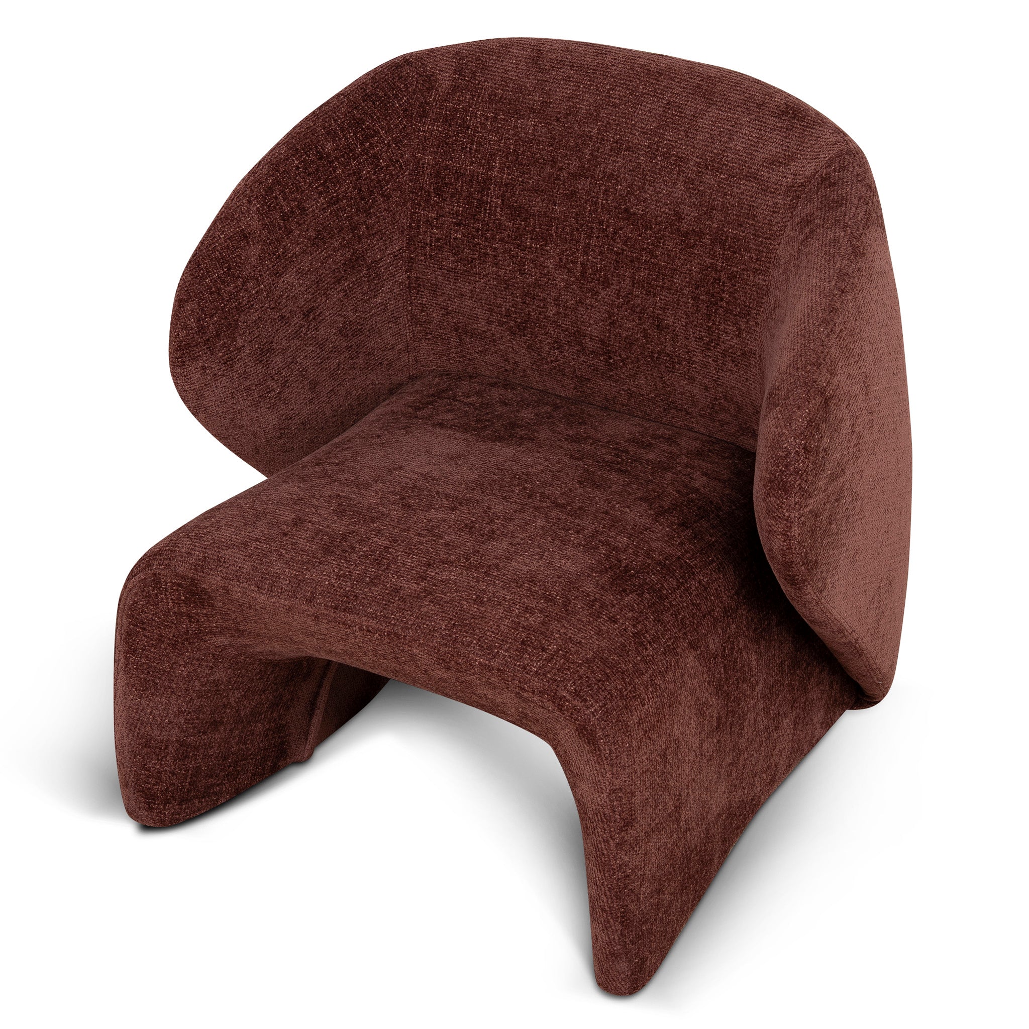 Armchair - Lila Burgundy
