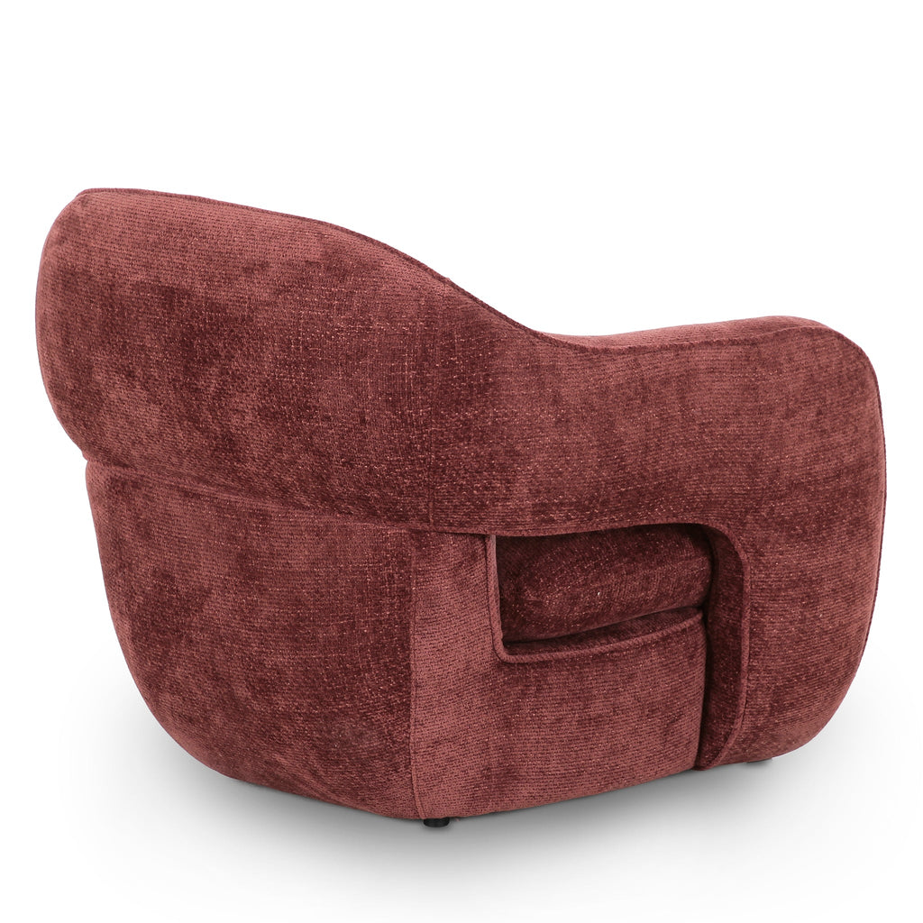 Armchair - Lila Burgundy