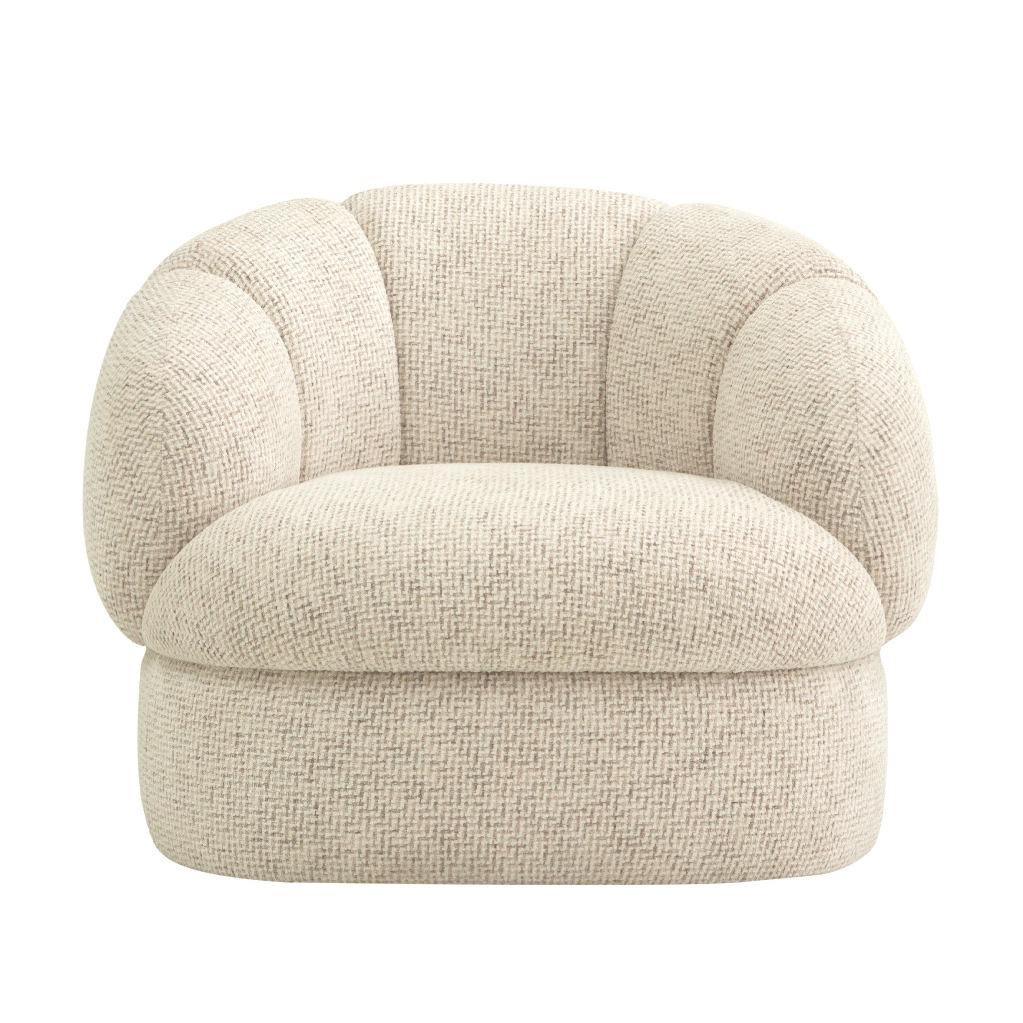 Armchair - Honeycomb White