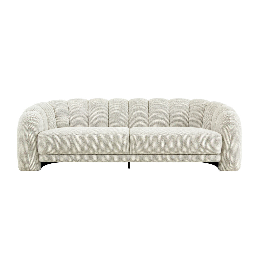 3 Seater Sofa - Woven Ivory
