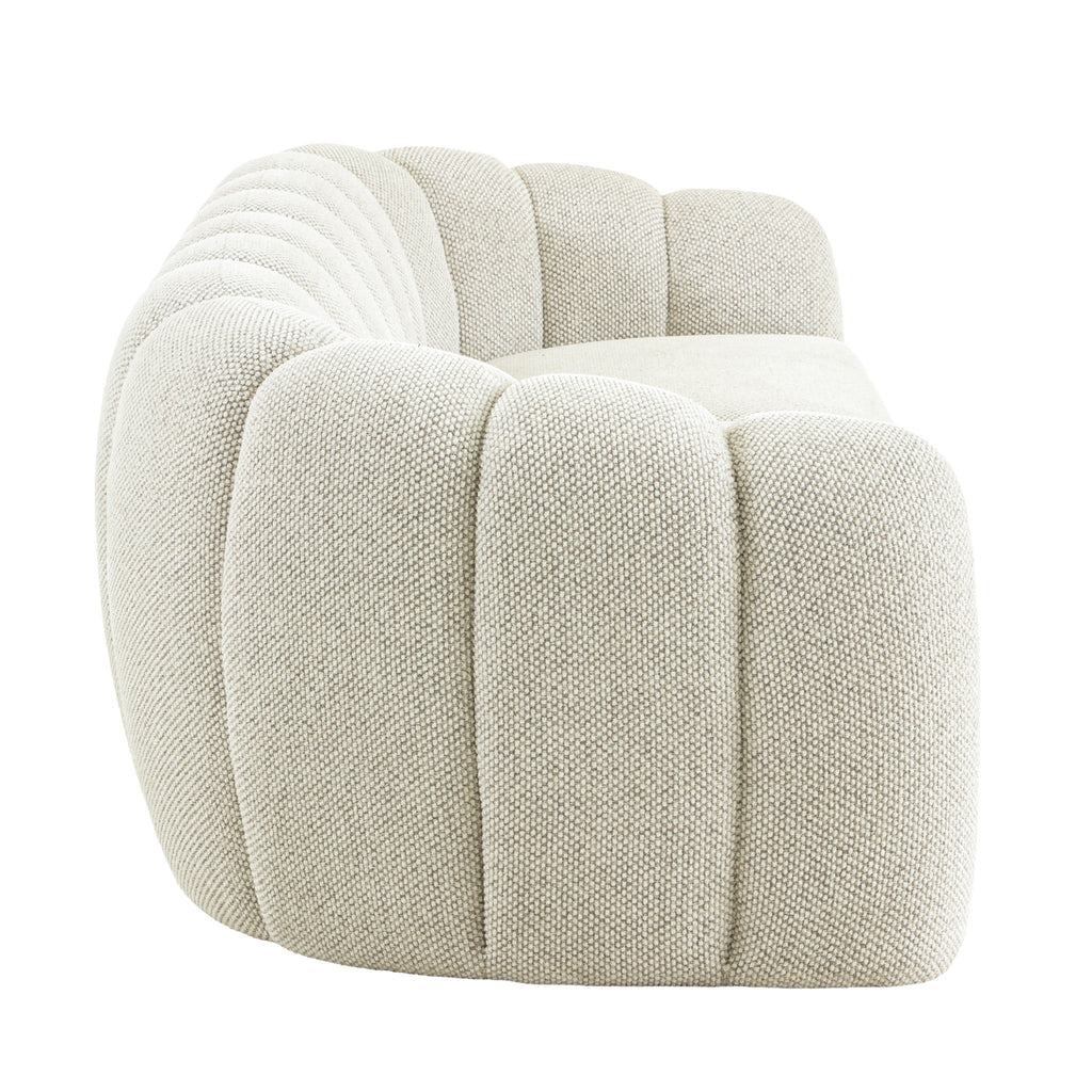 3 Seater Sofa - Woven Ivory