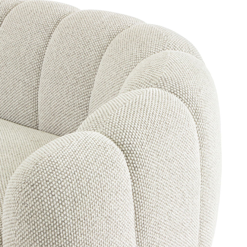 3 Seater Sofa - Woven Ivory