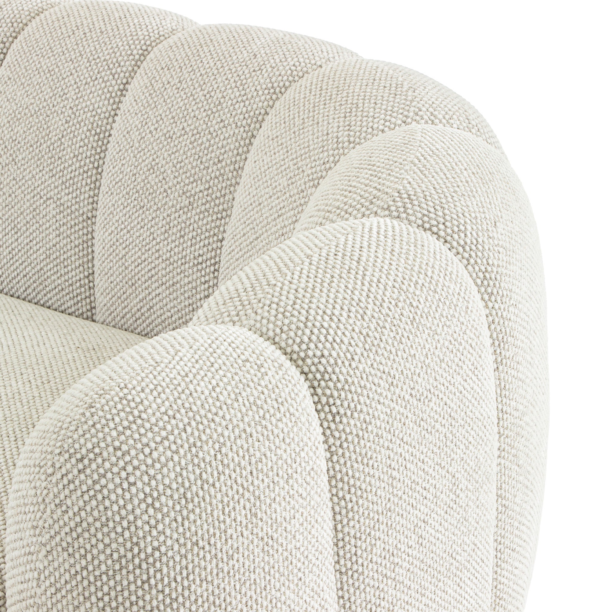 3 Seater Sofa - Woven Ivory