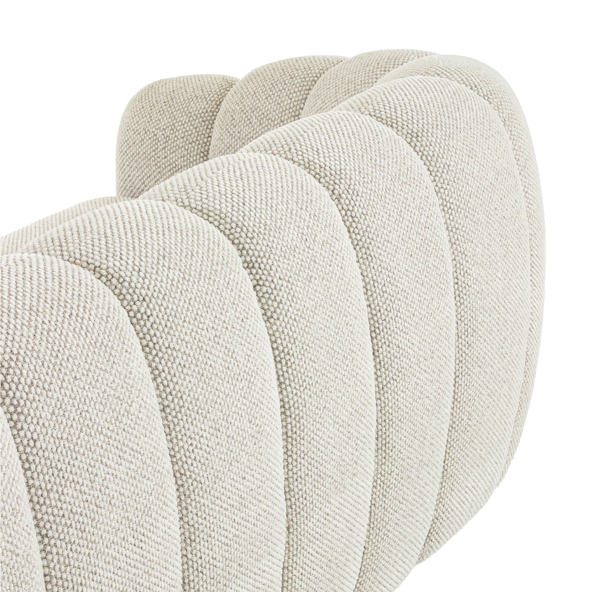 3 Seater Sofa - Woven Ivory