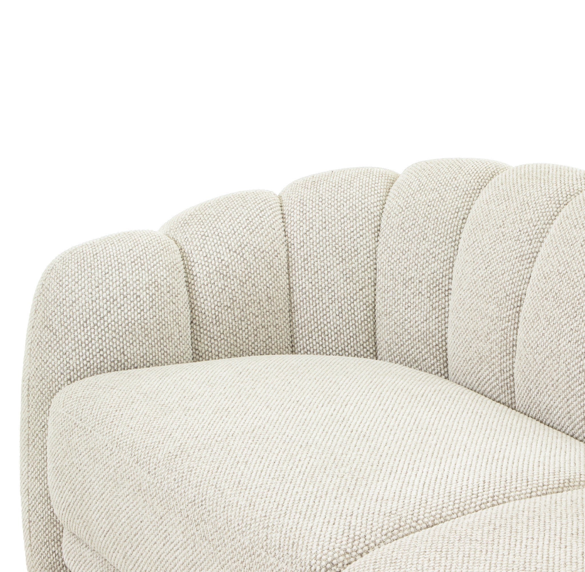 3 Seater Sofa - Woven Ivory
