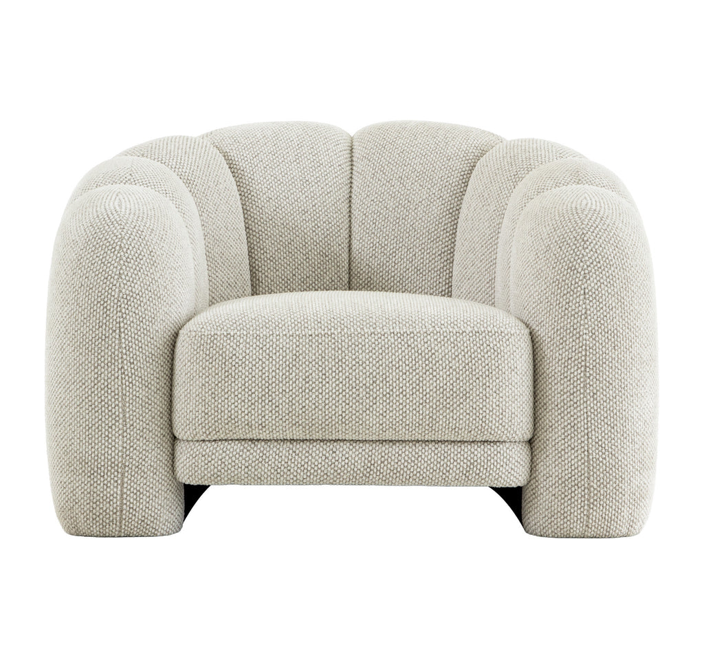 Armchair - Woven Ivory