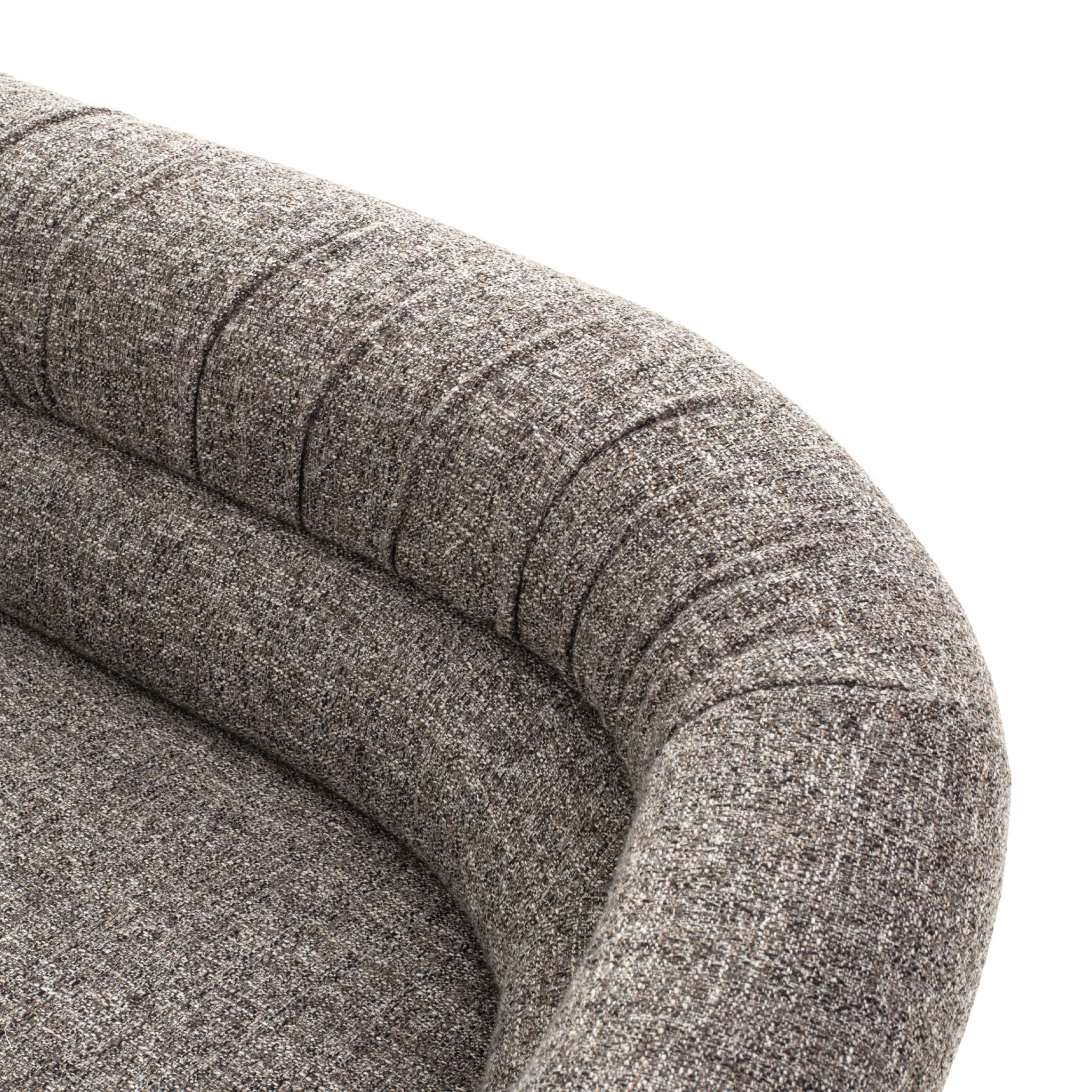 Black 3 Seater Sofa - Shadow Grey