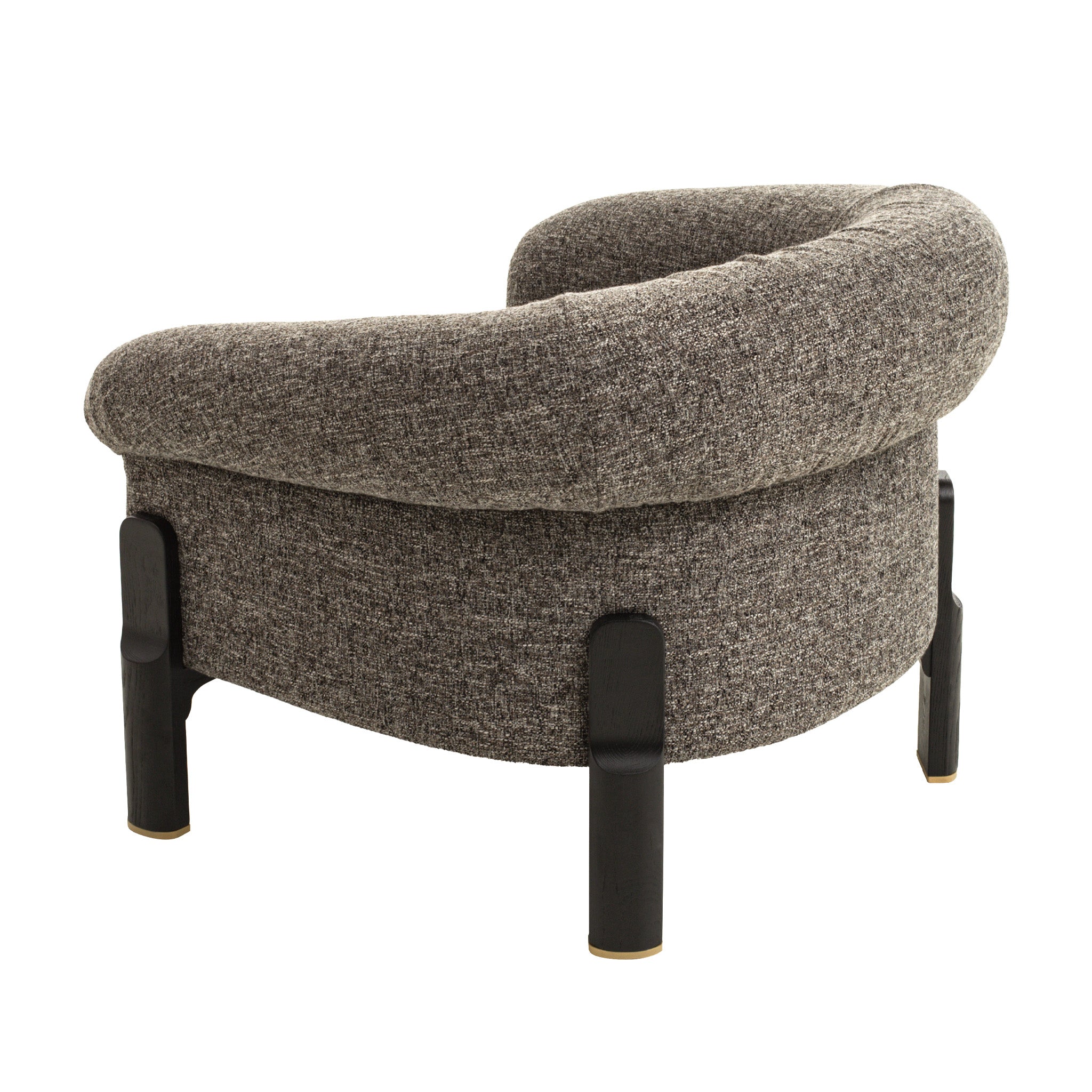 Black Armchair - Shadow Grey