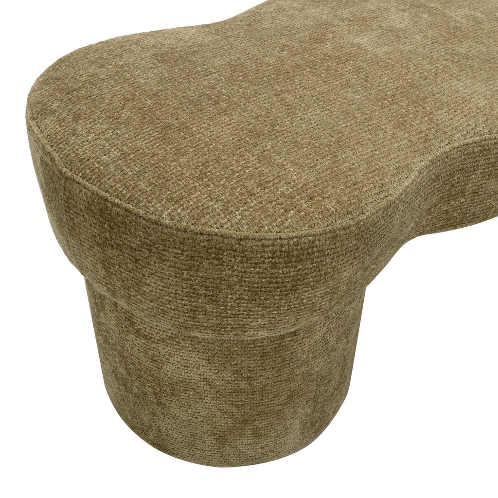 Bergamo Ottoman Bench- Lila Olive