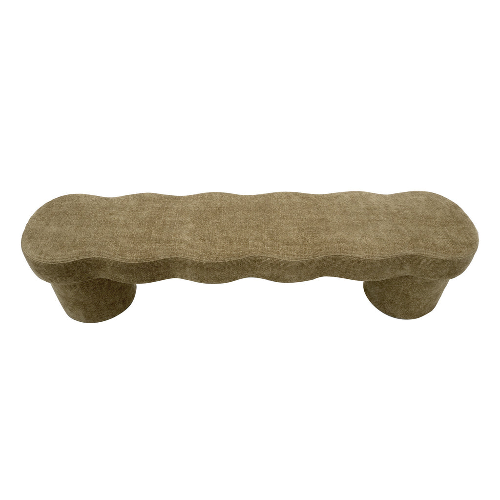 Bergamo Ottoman Bench- Lila Olive