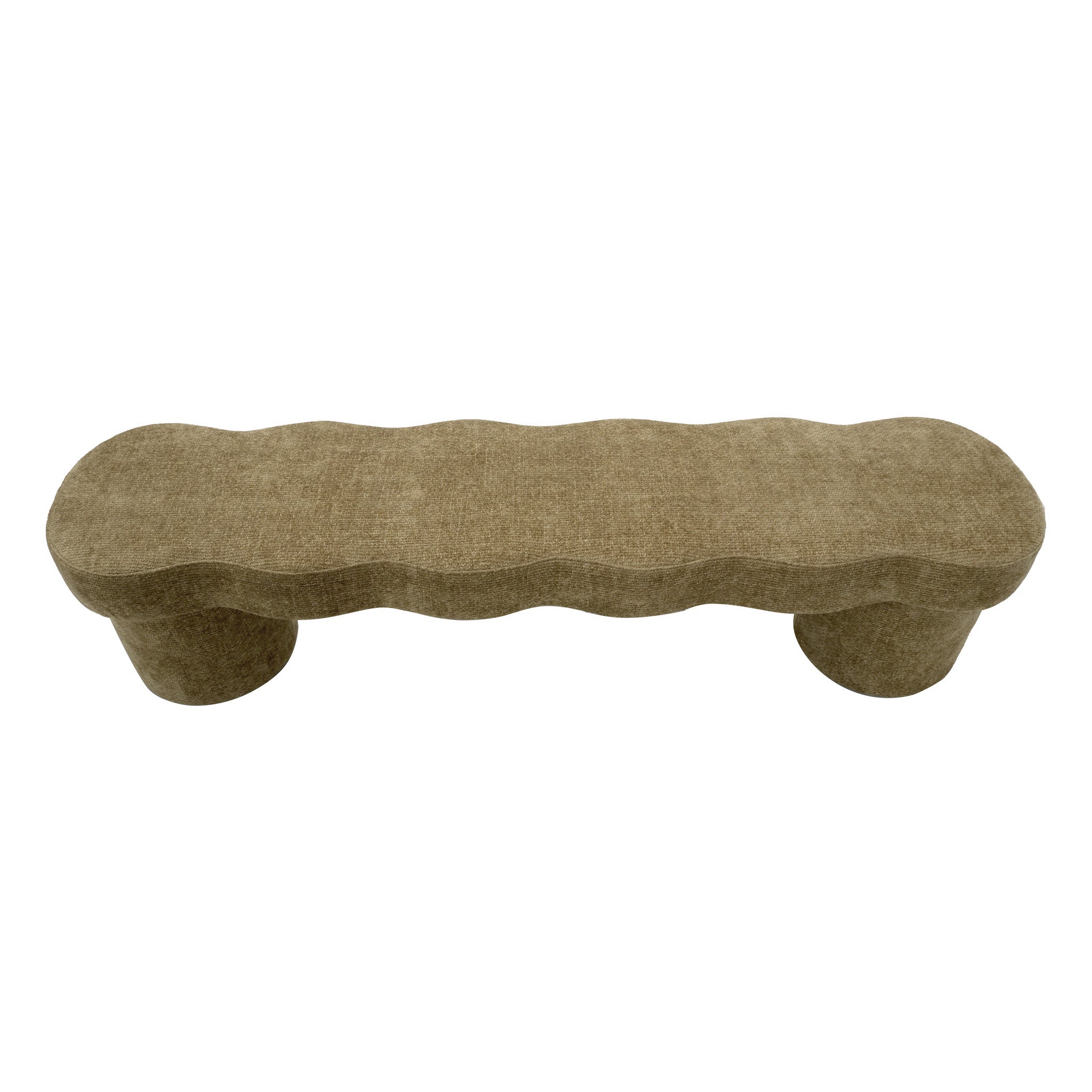 Bergamo Ottoman Bench- Lila Olive