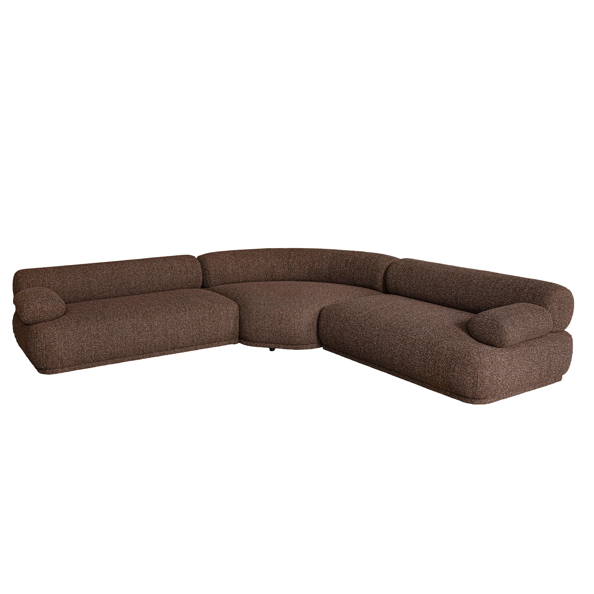 Modular Corner Sofa - Verona Cinnamon Weave