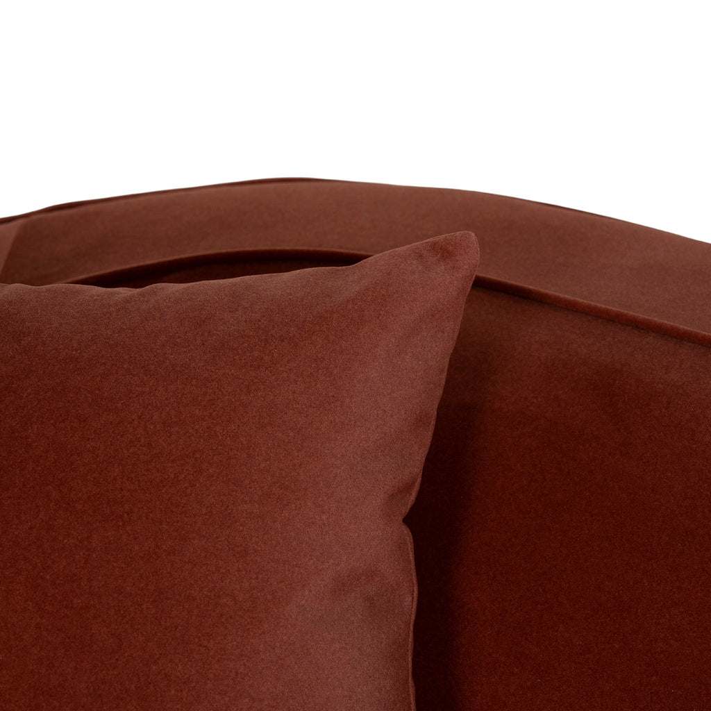 3 Seater Sofa - Burnt Maroon
