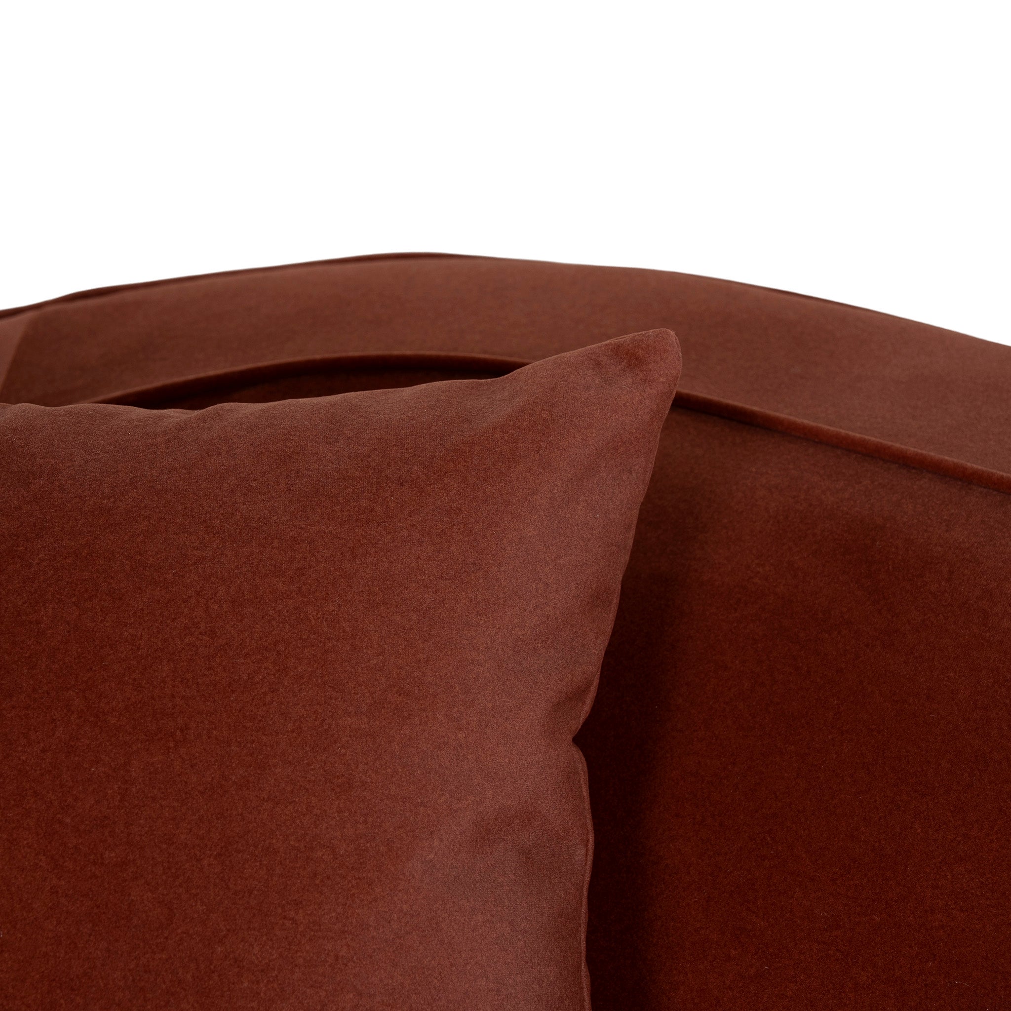 3 Seater Sofa - Burnt Maroon