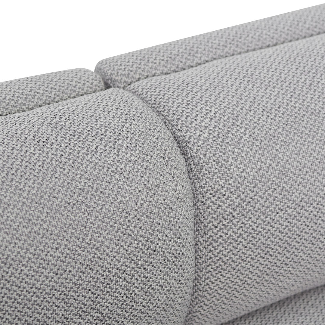 4 Seater Fabric Sofa - Grey