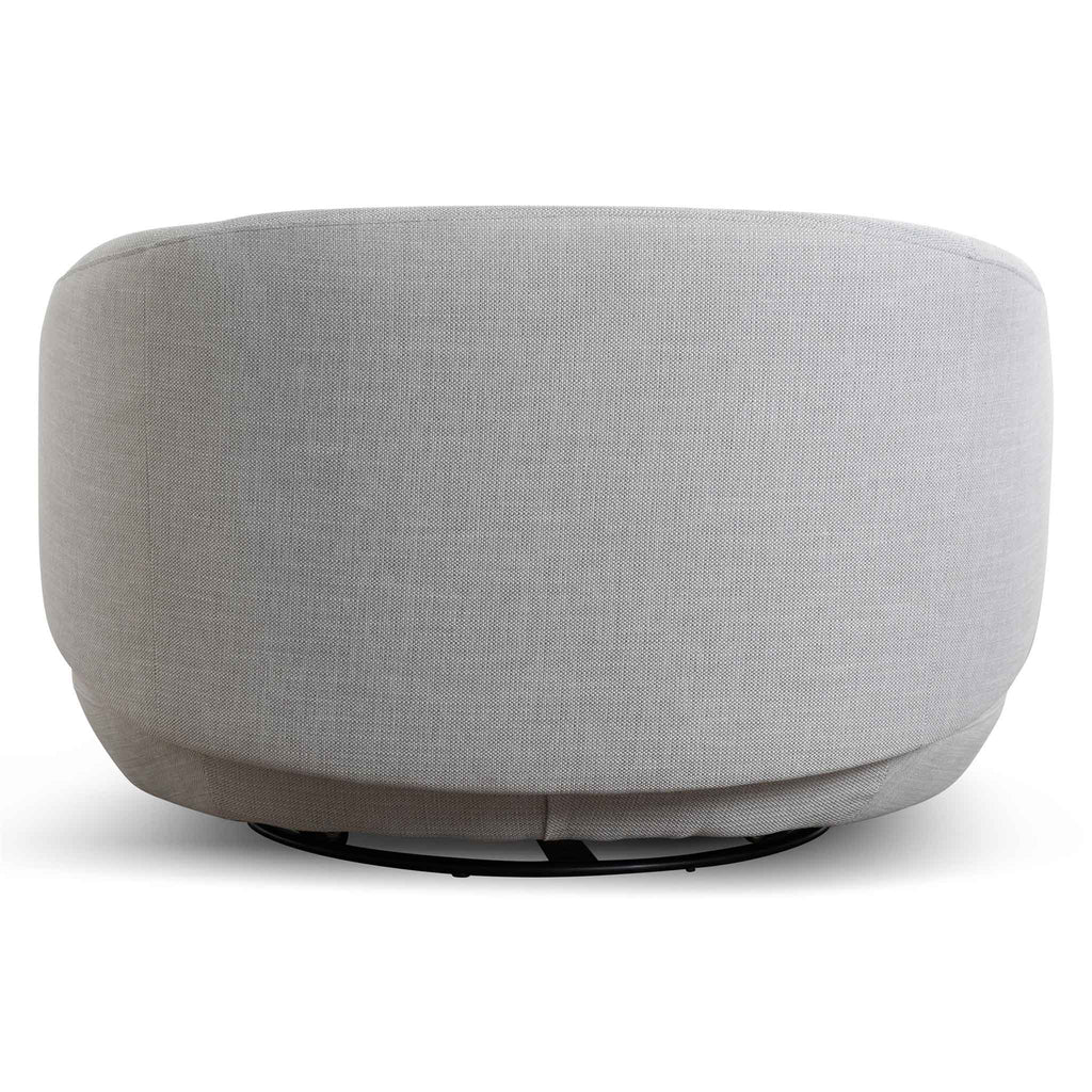 Swivel Armchair - Light Texture Grey