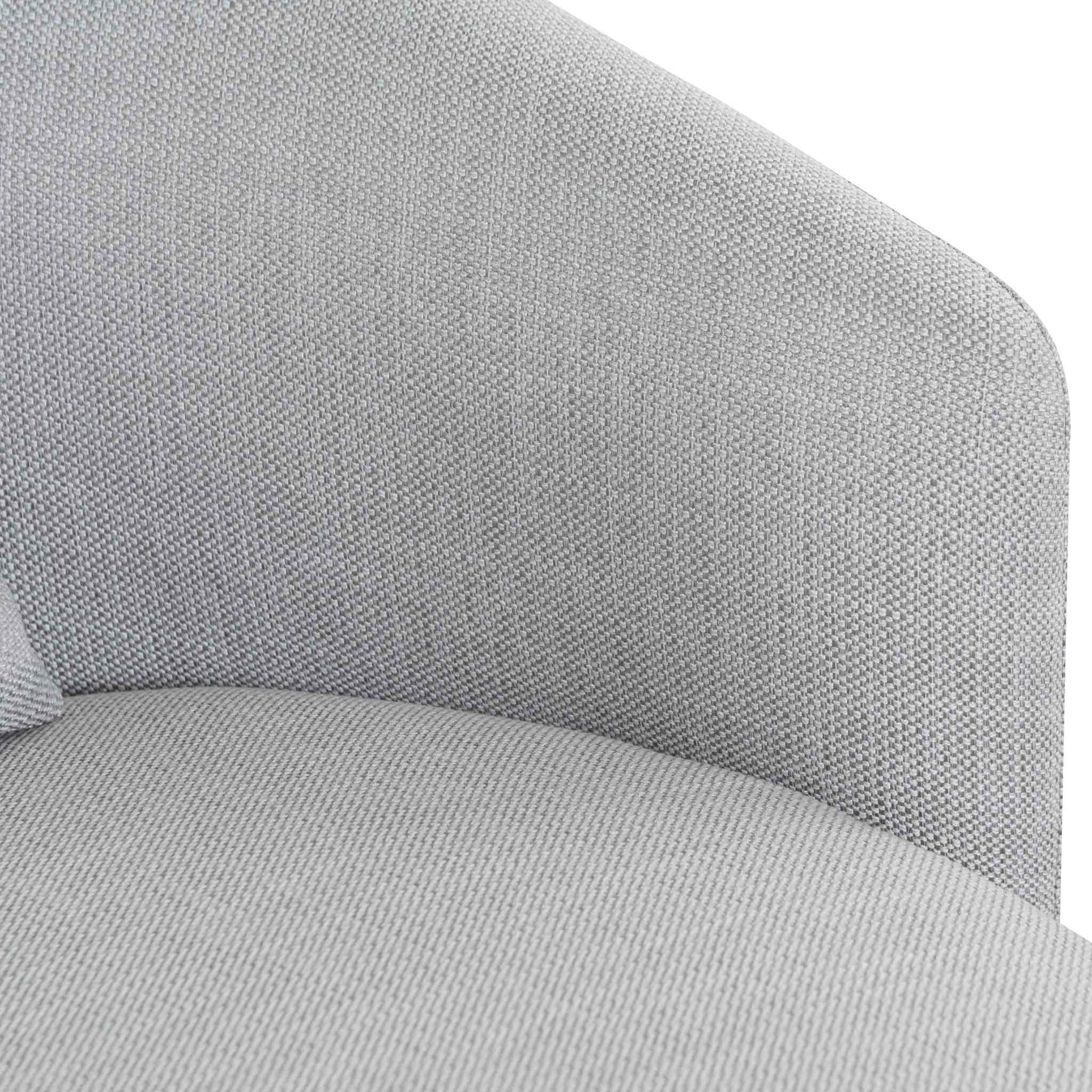 Swivel Armchair - Light Texture Grey