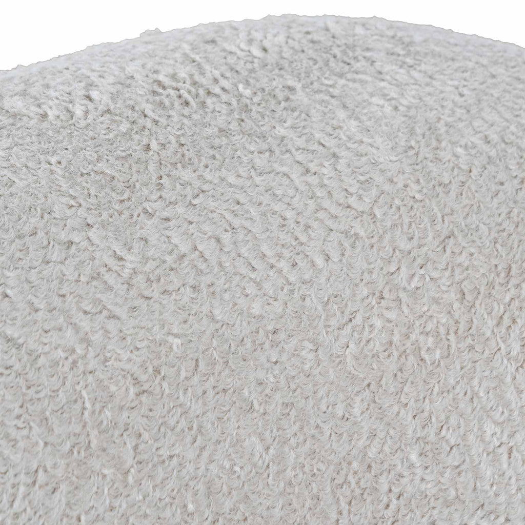 Swivel Ravello Lounge Chair - Ivory Teddy