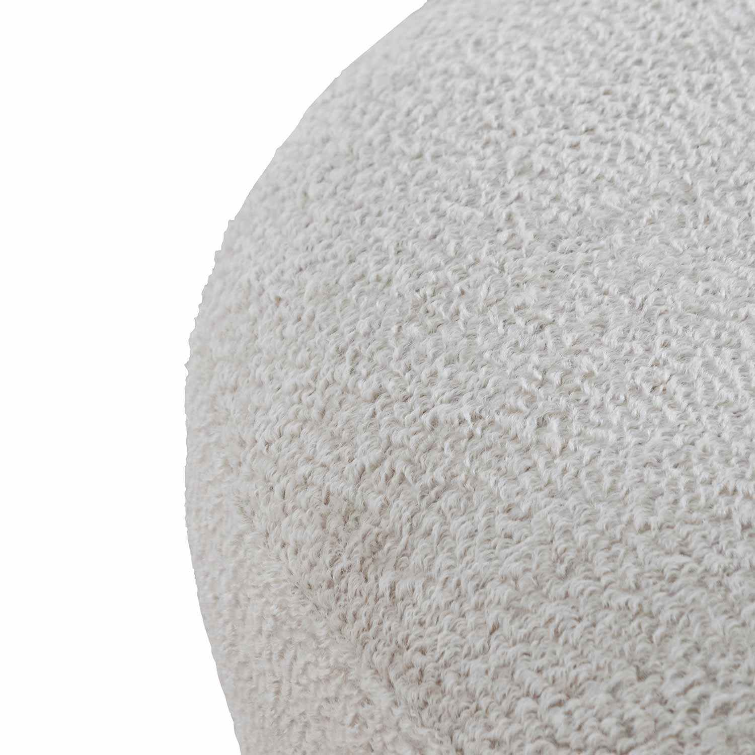 Swivel Ravello Lounge Chair - Ivory Teddy