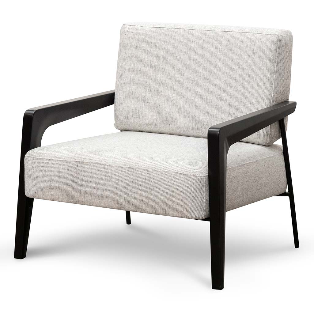 Fabric Ravello Lounge Chair - Silver Grey