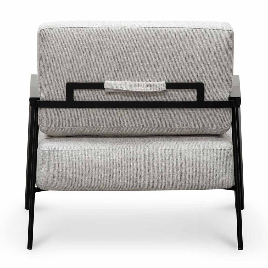 Fabric Ravello Lounge Chair - Silver Grey