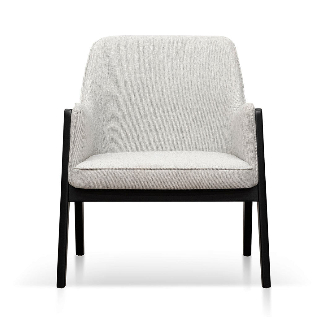 Fabric Ravello Lounge Chair - Silver Grey