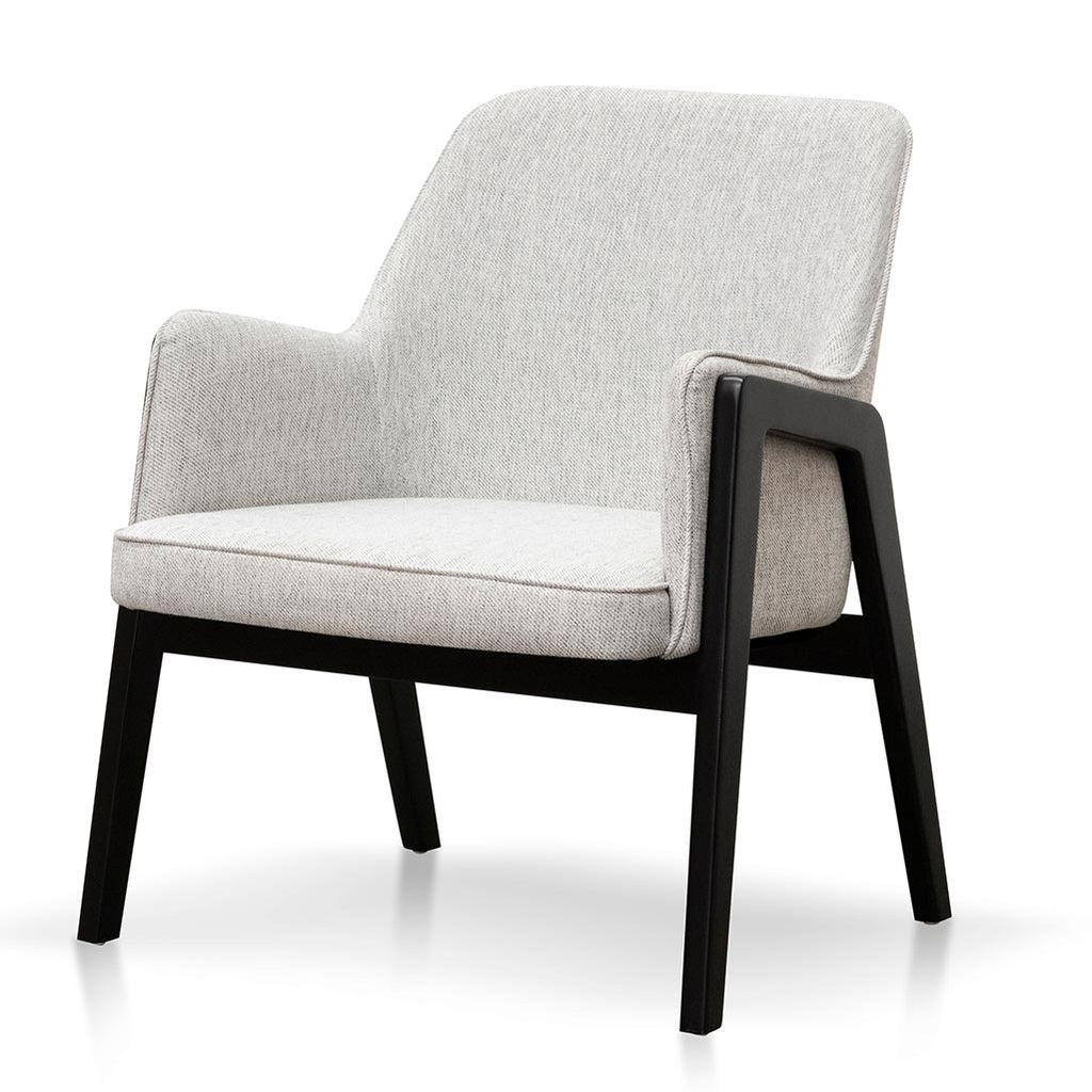 Fabric Ravello Lounge Chair - Silver Grey