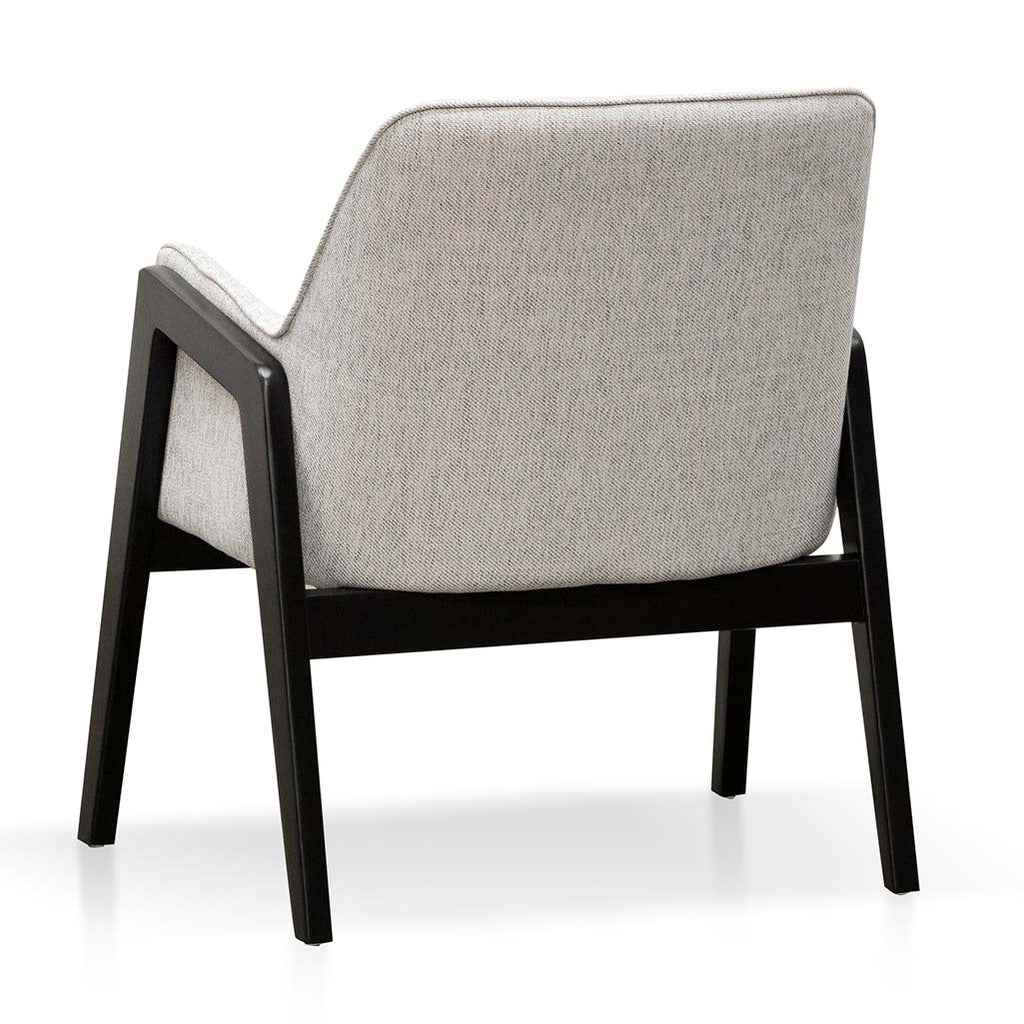 Fabric Ravello Lounge Chair - Silver Grey