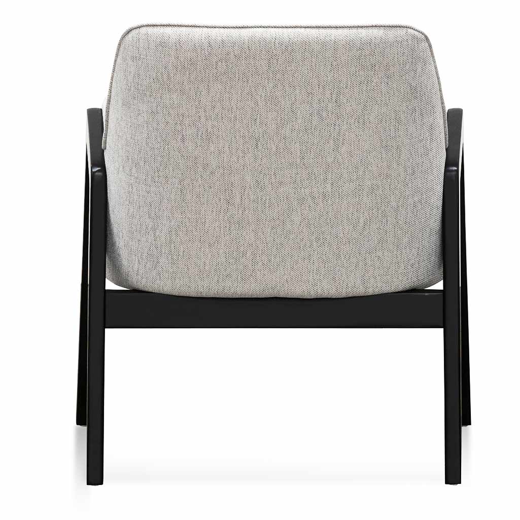 Fabric Ravello Lounge Chair - Silver Grey