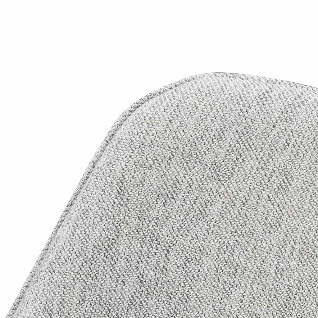 Fabric Ravello Lounge Chair - Silver Grey