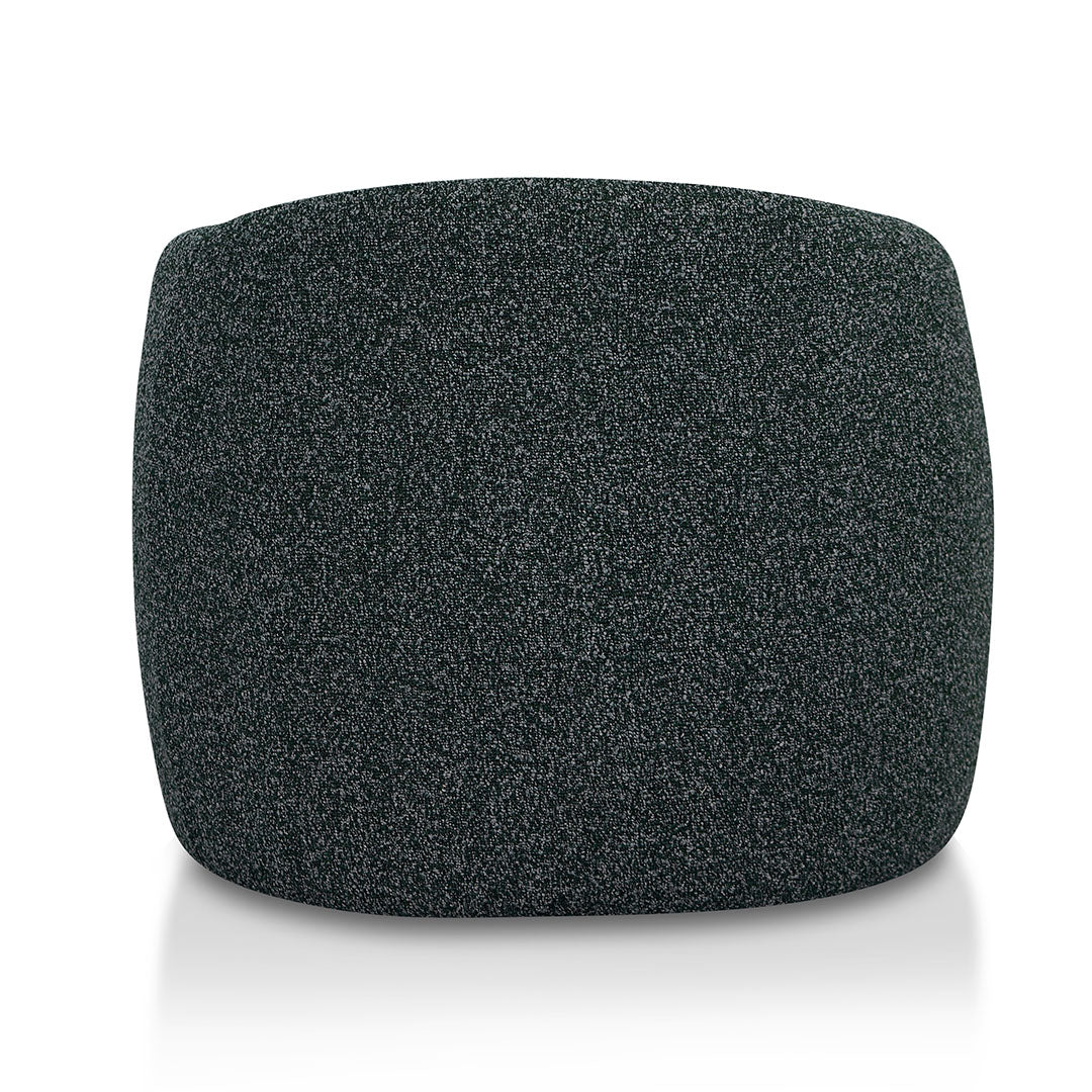 Fabric Armchair - Green Boucle