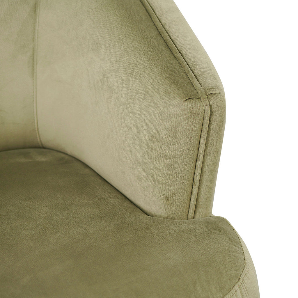 Fabric Armchair - Elegant Sage