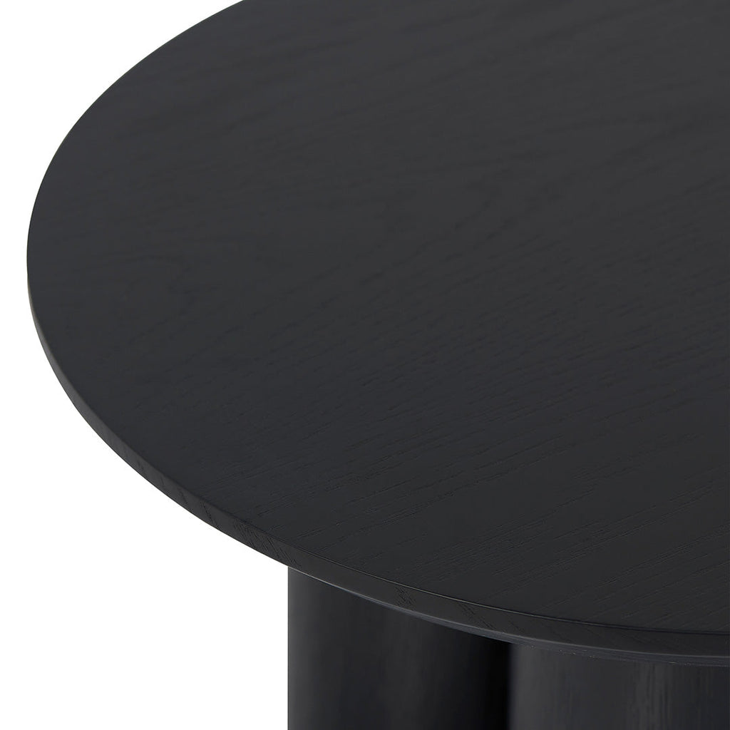 1.3m Venezia Coffee Table - Full Black