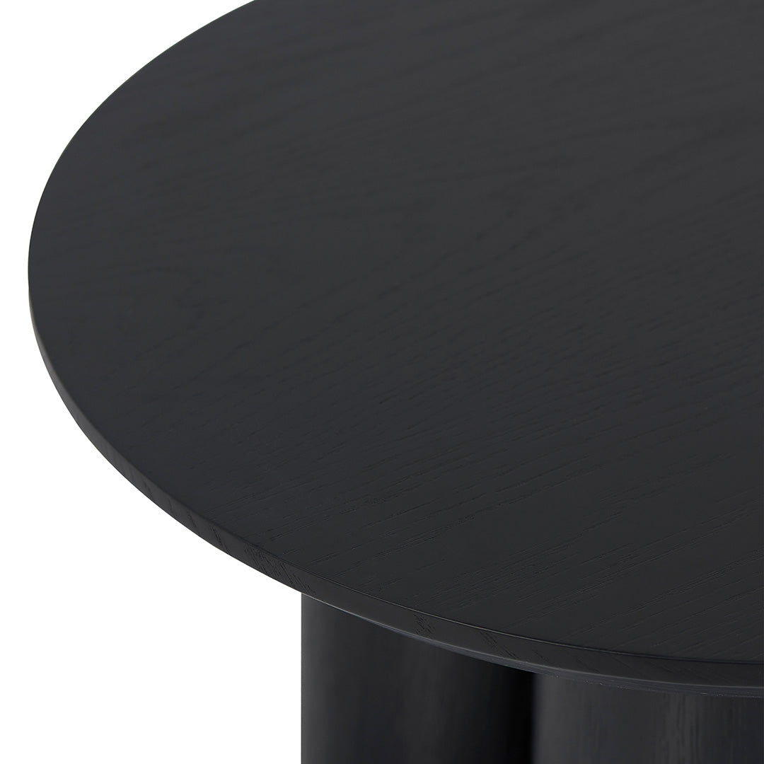 1.3m Venezia Coffee Table - Full Black