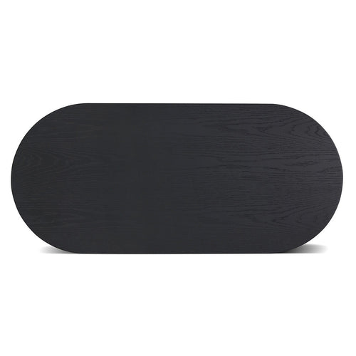 1.3m Venezia Coffee Table - Full Black