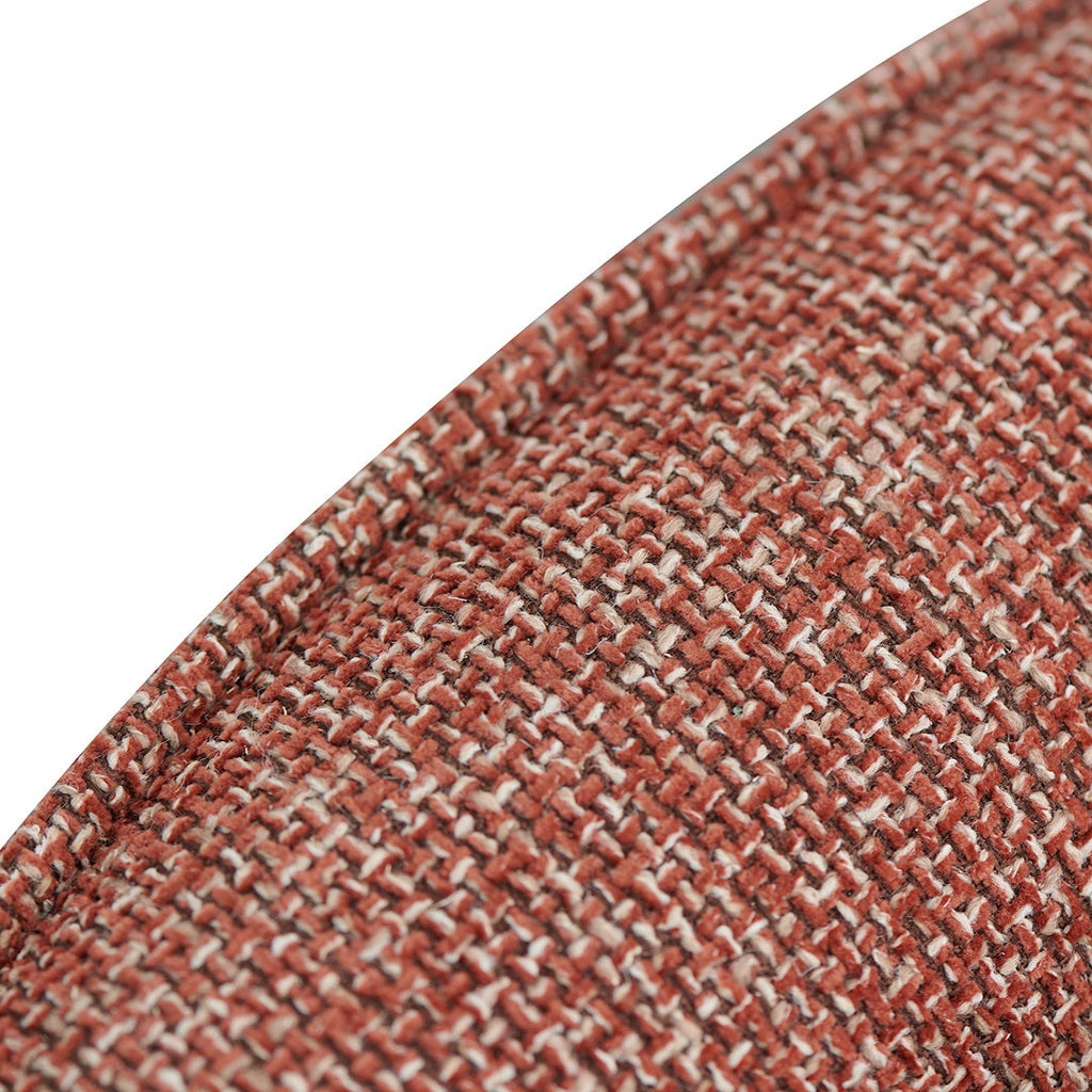 Swivel Armchair - Moss Rust Orange