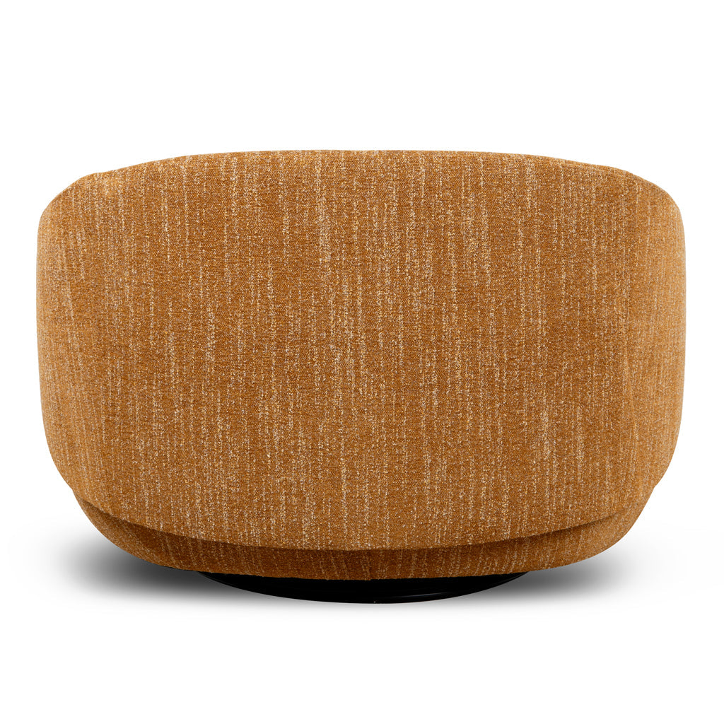 Swivel Armchair - Ginger Brown