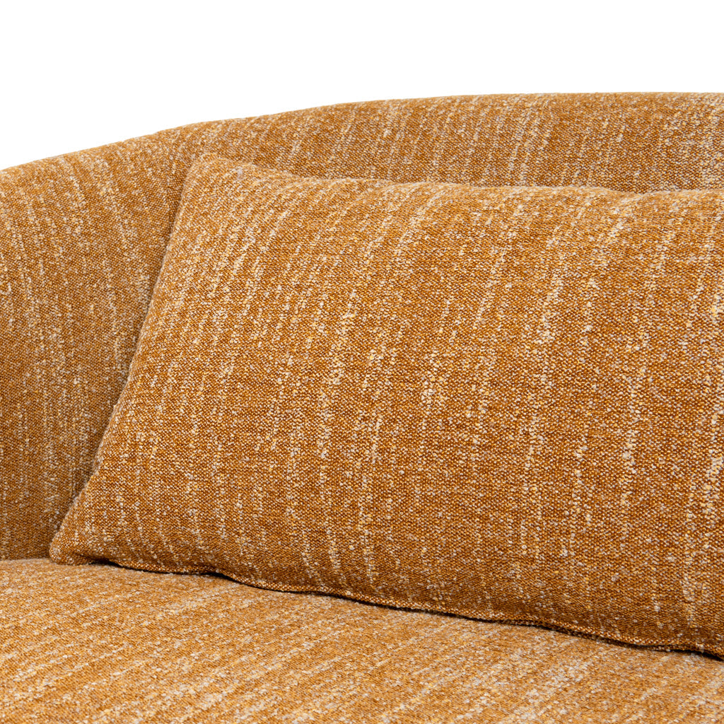 Swivel Armchair - Ginger Brown