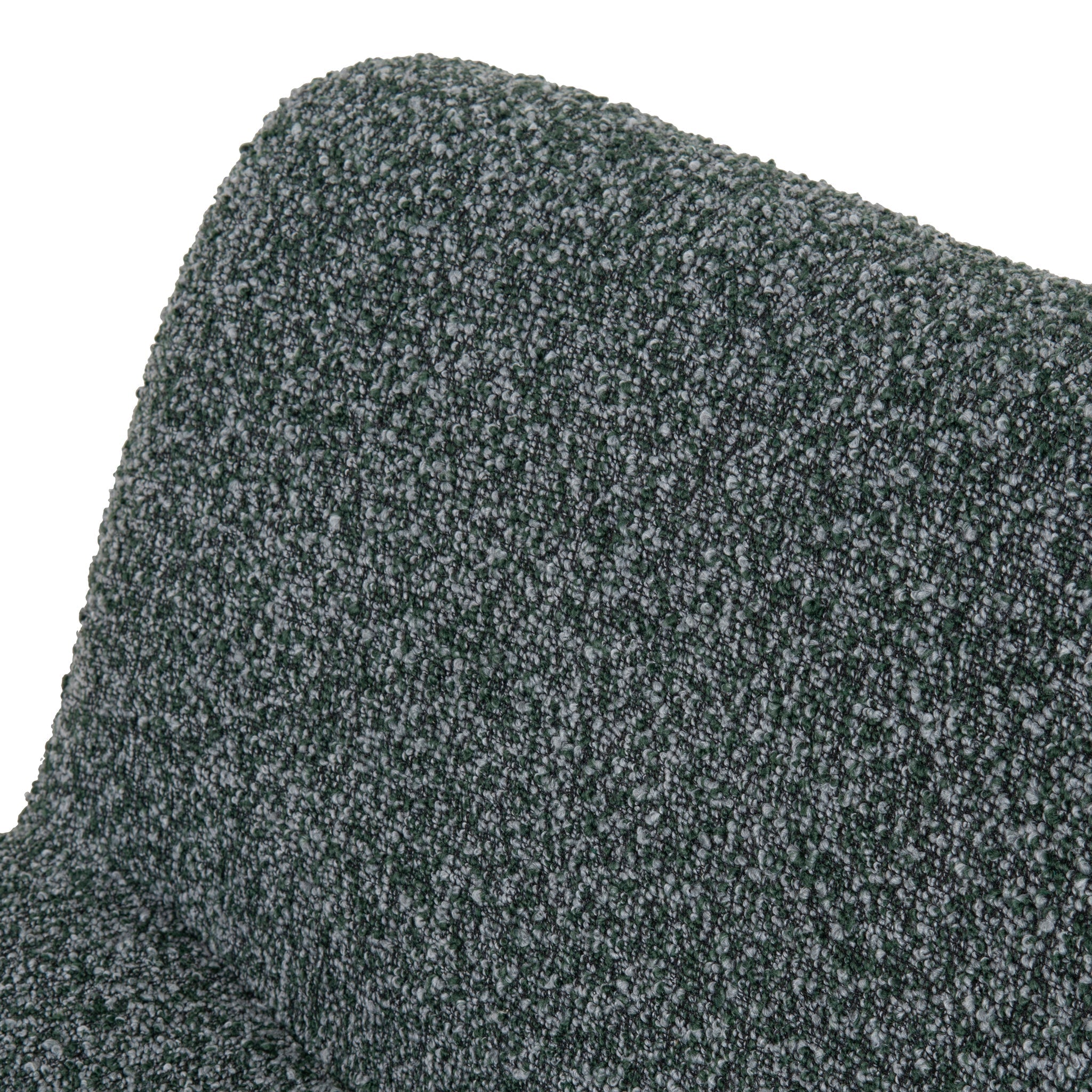 Fabric Ravello Lounge Chair - Green Boucle
