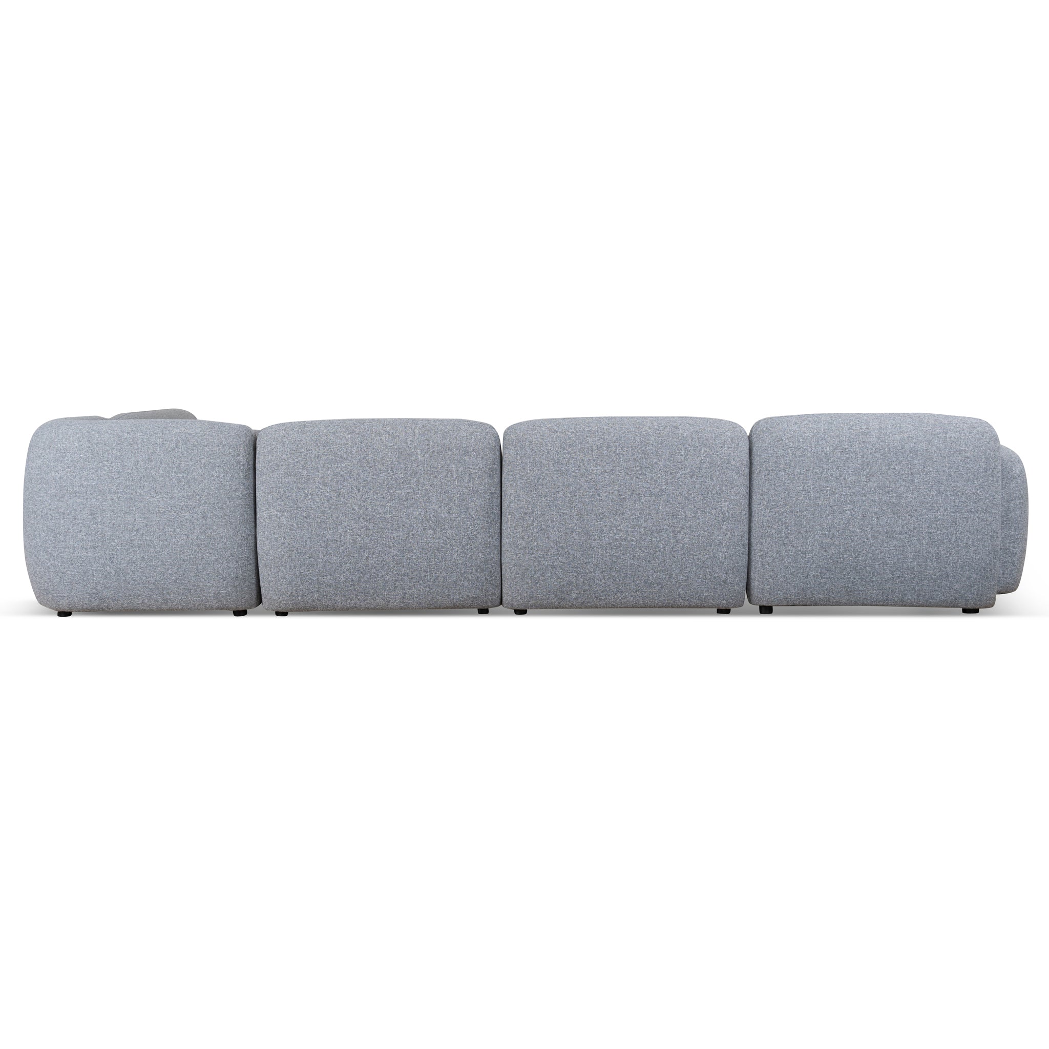 Right Chaise Modular Sofa - Glacier Grey