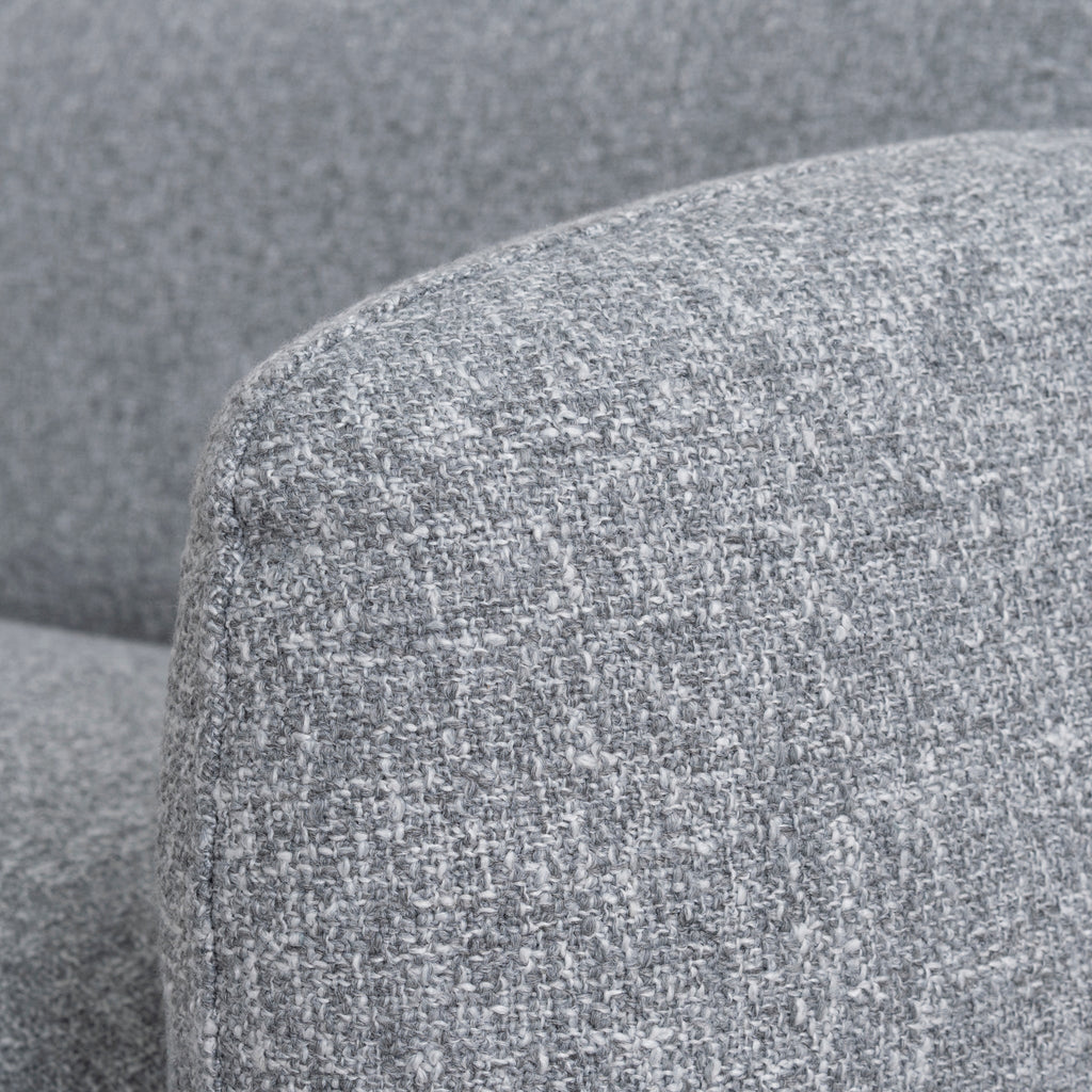 Right Chaise Modular Sofa - Glacier Grey