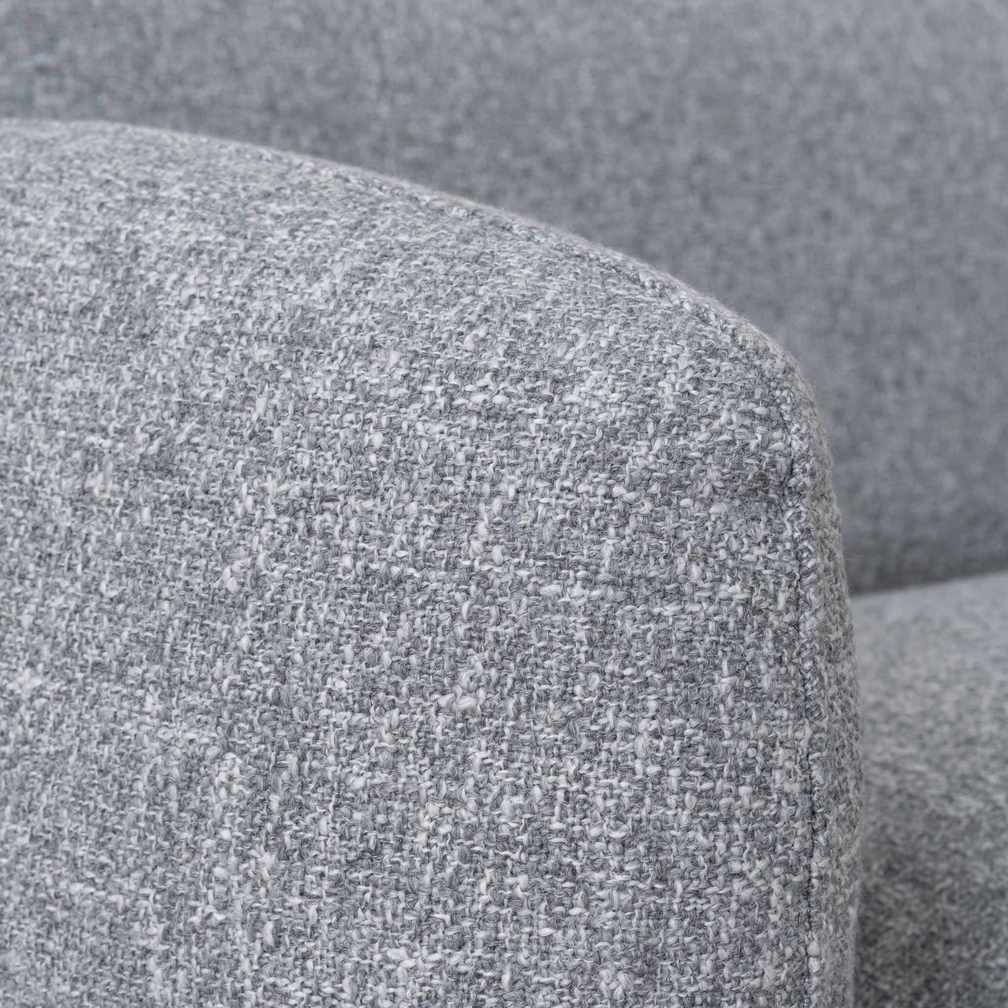 Left Chaise Modular Sofa - Glacier Grey