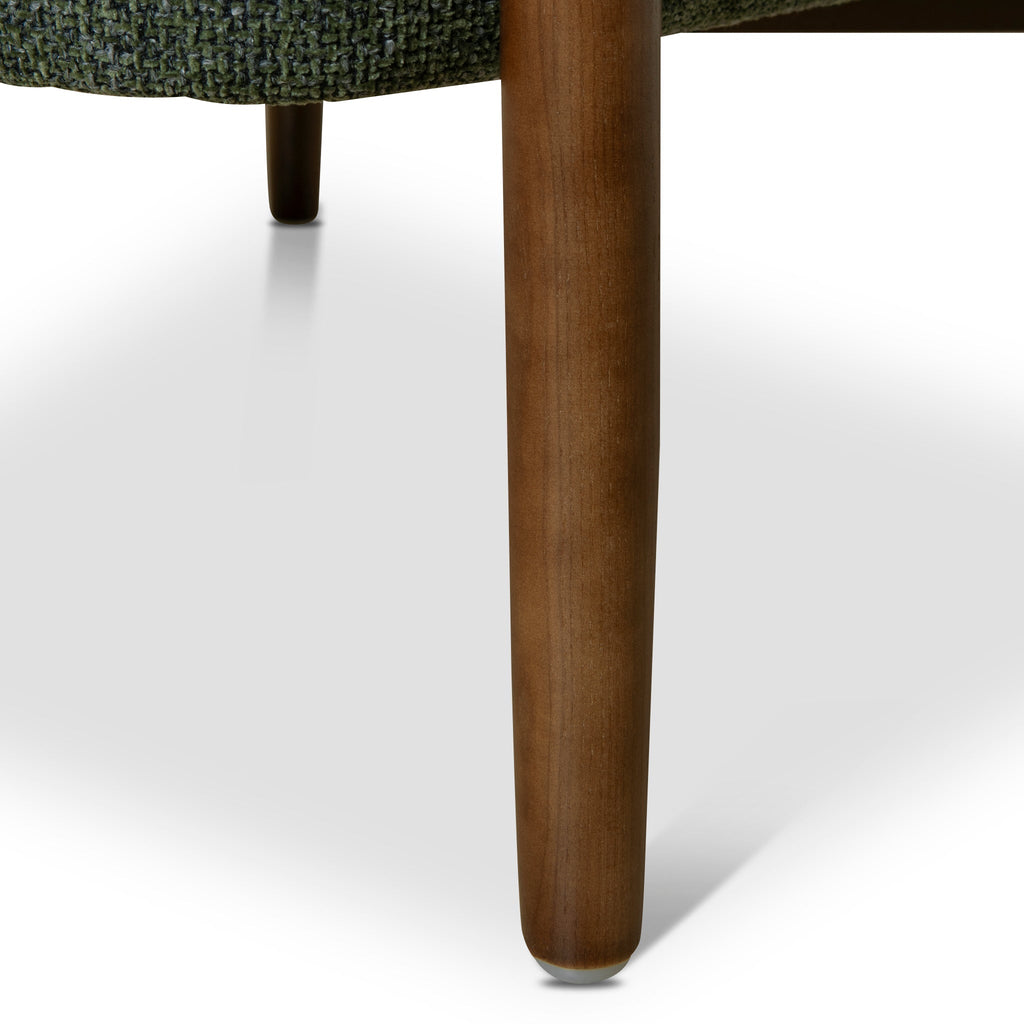 Fabric Armchair - Moss Green