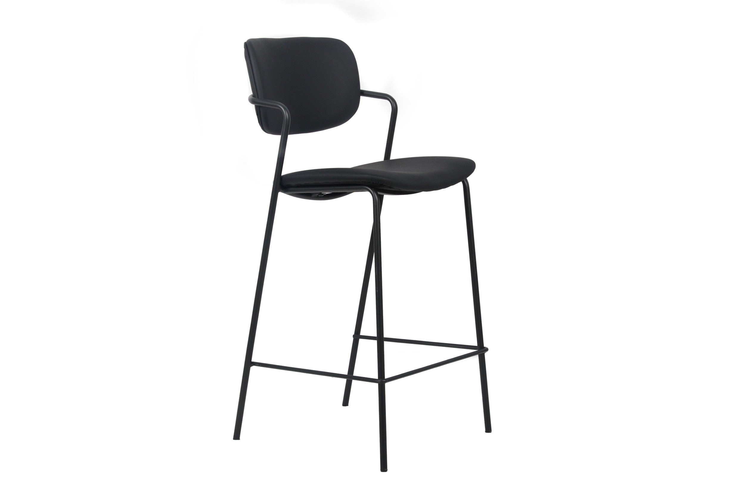Lumina Bar Stool Black (Set of 2)