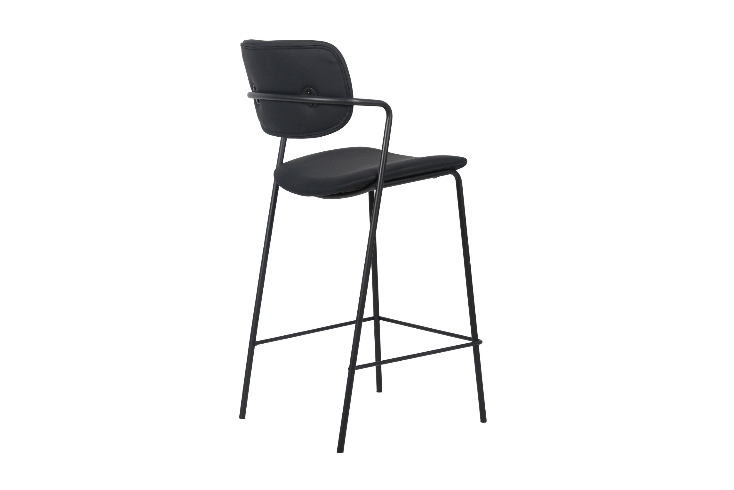 Lumina Bar Stool Black (Set of 2)