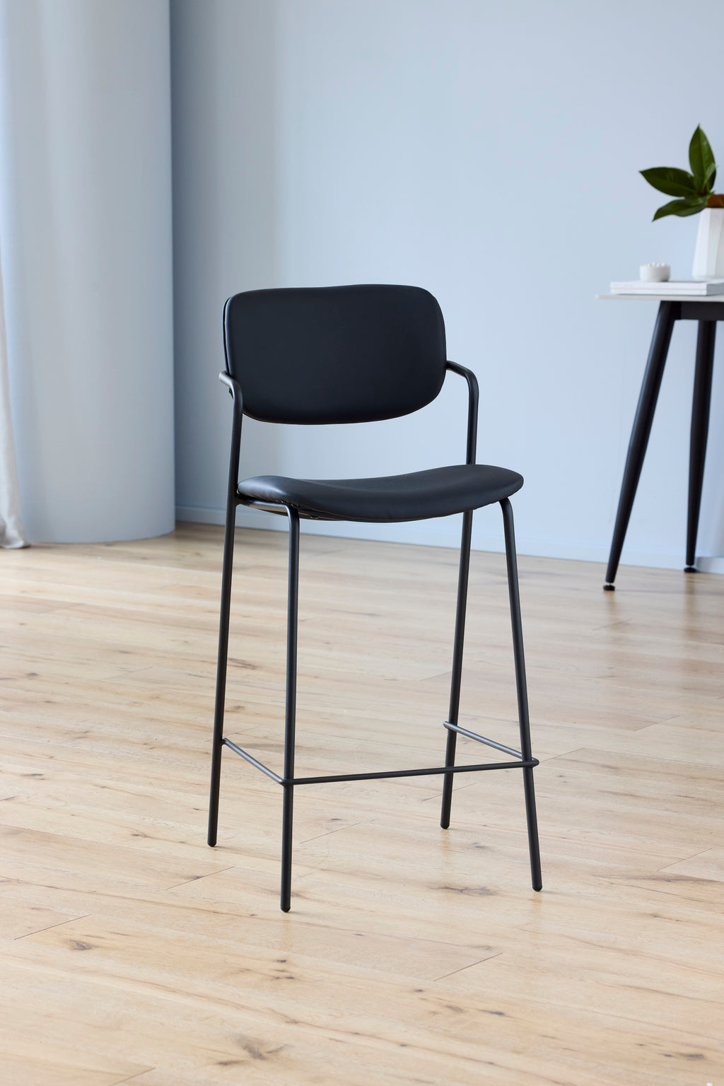 Lumina Bar Stool Black (Set of 2)
