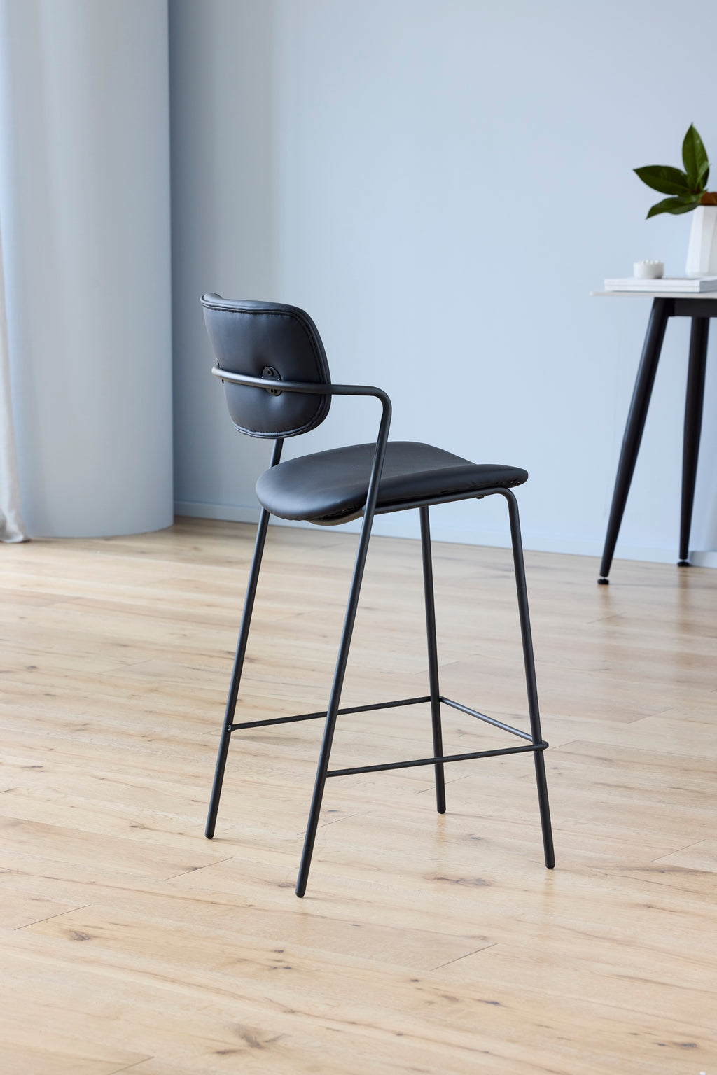 Lumina Bar Stool Black (Set of 2)