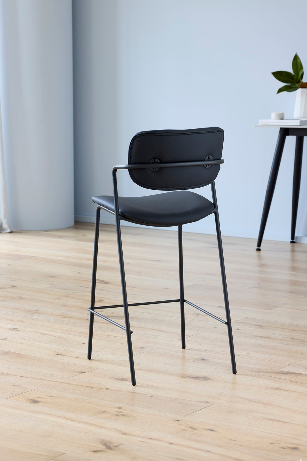 Lumina Bar Stool Black (Set of 2)